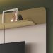 Painel Home Suspenso Galax TV até 70" Polegadas Off White/Campanhe