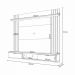 Painel Home Suspenso Solus TV até 70" Polegadas Castanho/Off White