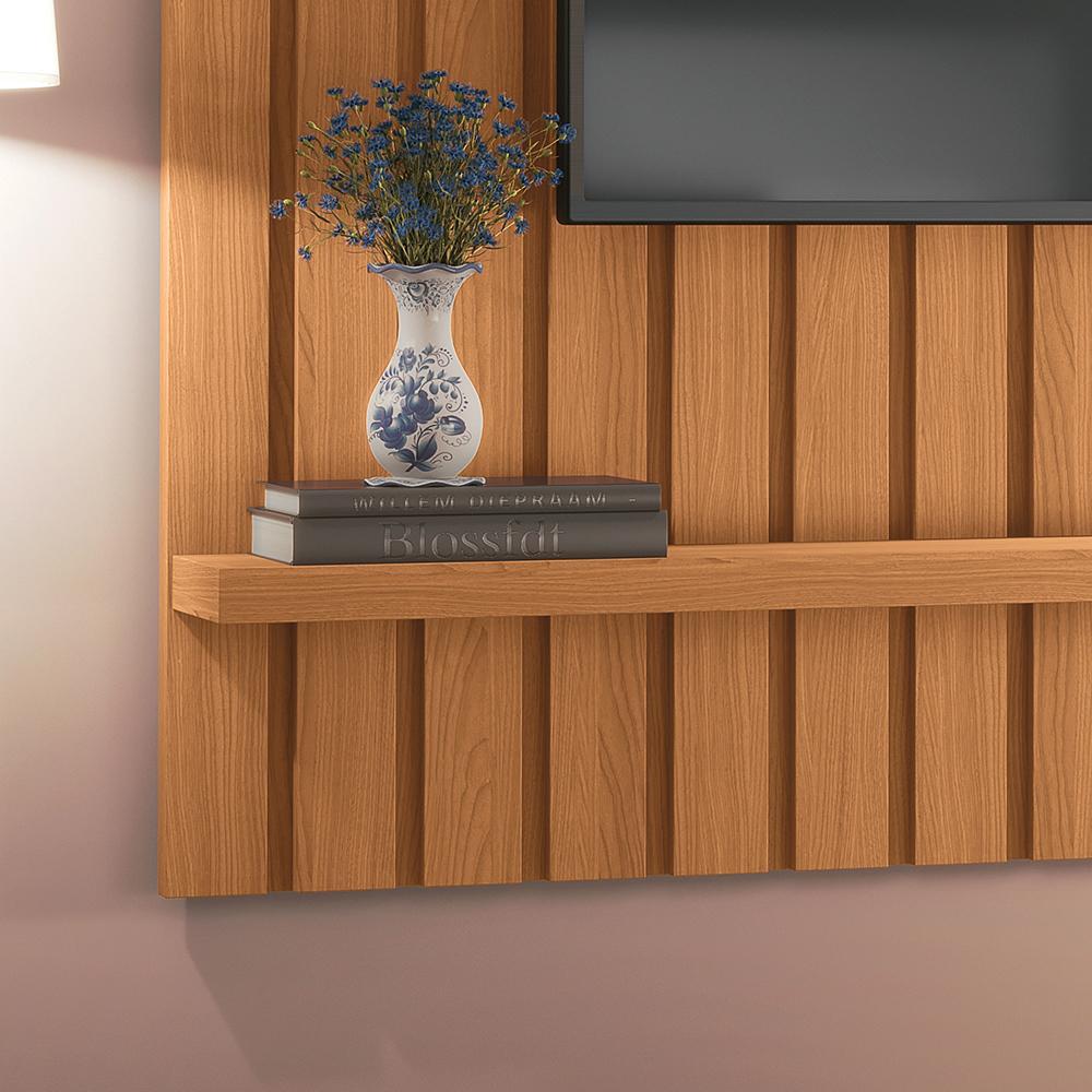 Painel Suspenso Link 1.6 Ripado Cinamomo para TV até 60" - HB Móveis