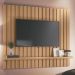 Painel Suspenso Link 1.6 Ripado Freijó para TV até 60" - HB Móveis