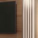 Painel TV 55 Pol 181cm Bancada Suspensa Cosmo Off/Castanho - HB Móveis