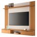 Painel TV 70 Pol 180cm Bancada Suspensa Solus Off/Cinamomo - HB Móveis