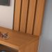 Painel TV 70 Pol 180cm Bancada Suspensa Solus Off/Cinamomo - HB Móveis