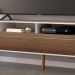 Rack Bancada de TV 85 Pol 220cm Época Castanho/Off - HB Móveis