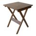 Mesa Quadrada Dobrável Tendo Nogueira 60 cm