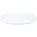 20 Bandejas Travessas Melamina Brancas 26,2x17x2,6cm Buffet