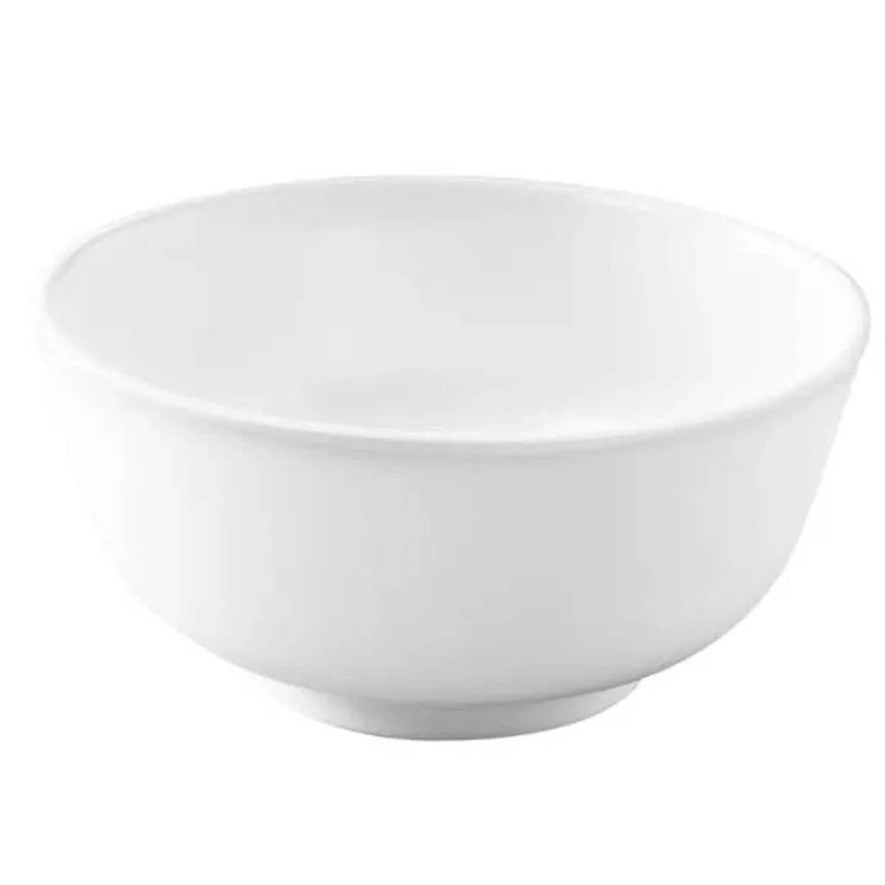 24 Bowls Melamina 150ml Branco Cumbuca Tigela Fruta Sobremes