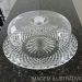 Cúpula de Plástico 24cm Clear Bolos Tortas Doces Pratos Haus Concept Cristal