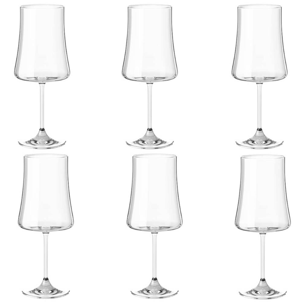 Jogo de Taças de Vinho 6 Peças Taças de Cristal Ecológico 460ml Haus Concept