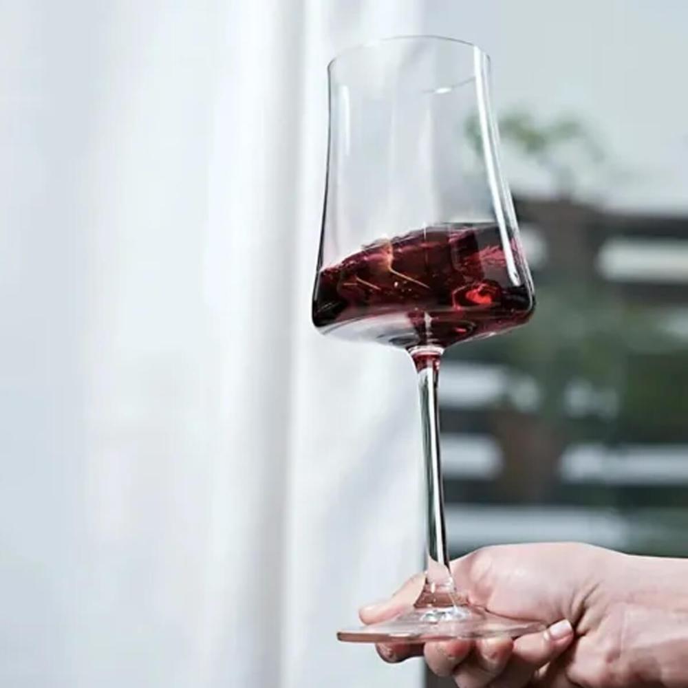 Jogo de Taças de Vinho 6 Peças Taças de Cristal Ecológico 460ml Haus Concept