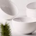 Kit 12 Bowls Melamina 150ml Branco Cumbuca Haus Tigela Fruta Cereais Serenata Hotel