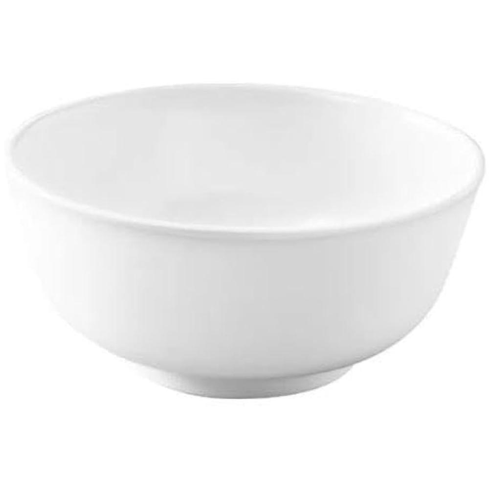 Kit 12 Bowls Melamina 150ml Branco Cumbuca Haus Tigela Fruta Cereais Serenata Hotel