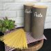 Kit 2 Latas Porta Condimentos Pasta Potes Organizadores para Massas Canister Haus Concept Warm Gray