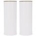 Kit 2 Potes para Massa 2,5L Porta Condimentos Redondo Lata Pasta Haus Concept Branco