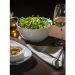Kit 3 Tigelas Saladeiras 2,2L Melamina Branca 22x10cm Salada Sobremesa Frutas Round