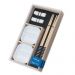 Kit Sushi 2 Pessoas 6 Pçs Hashi Japonês Madeira Molheiras Cerâmica e Apoios de Hashi Nankin Haus