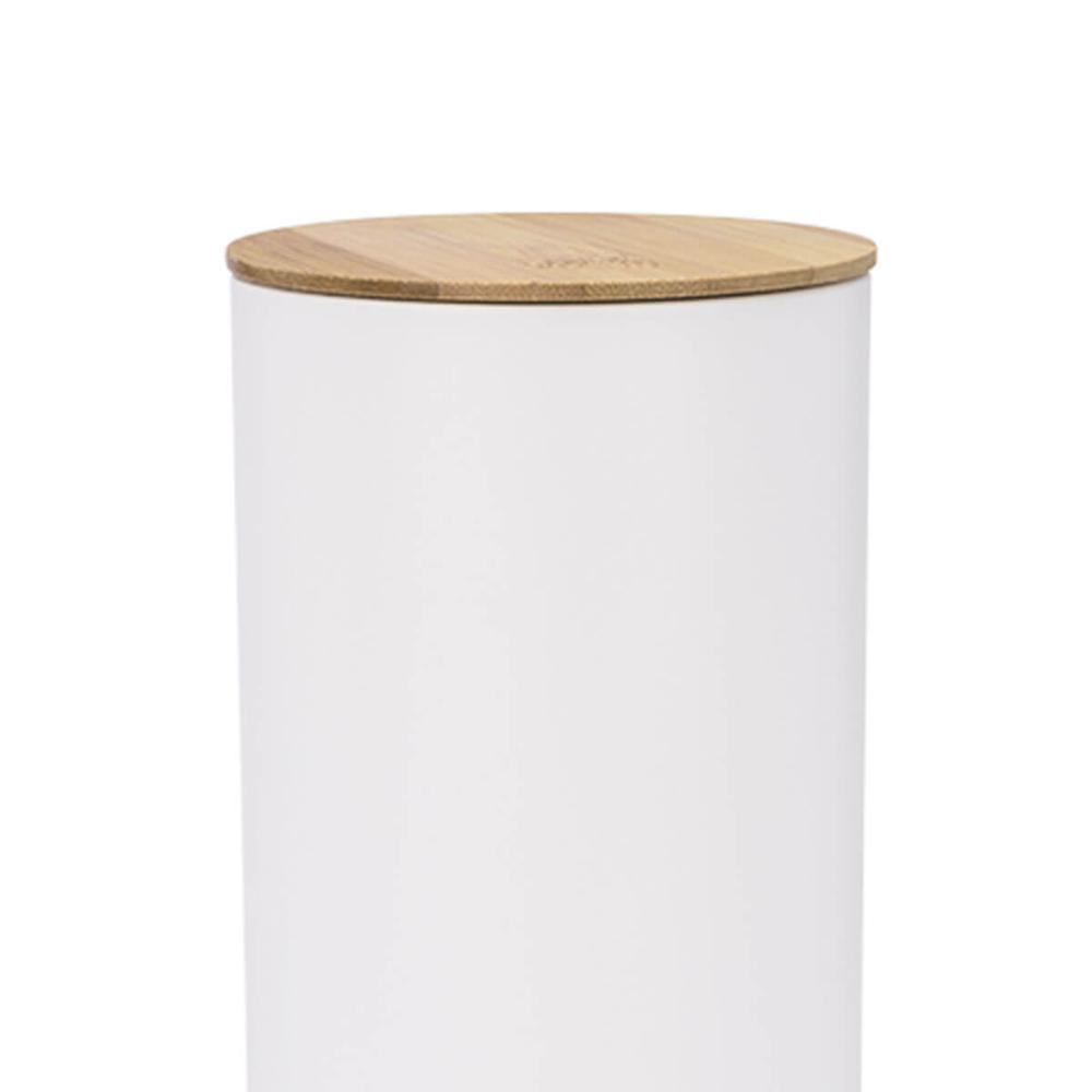 Pote para Massa 2,5L Porta Condimentos Redondo Lata Pasta Haus Concept Branco