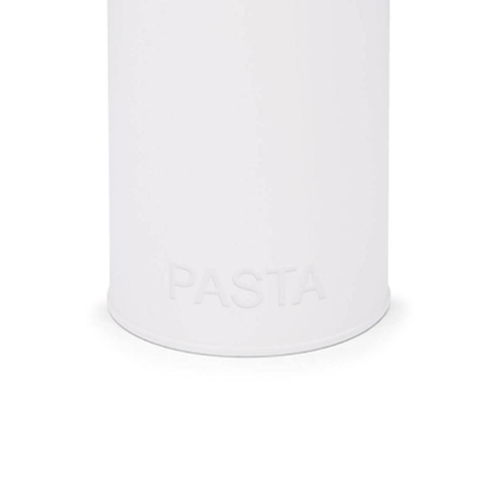 Pote para Massa 2,5L Porta Condimentos Redondo Lata Pasta Haus Concept Branco