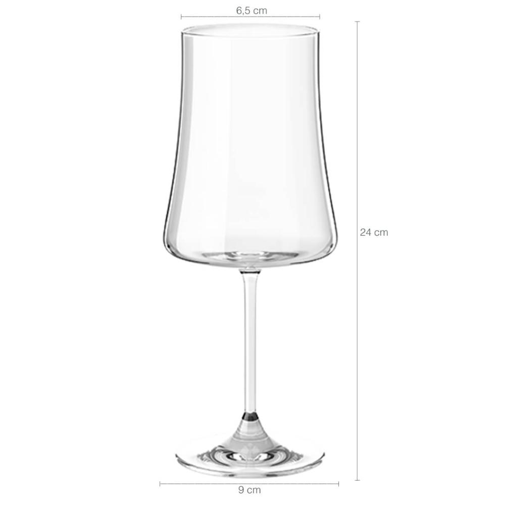 Taça de Cristal para Vinho Tinto 460ml Pleasure Haus Concept