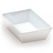 Travessa Melamina Branca 4L Profissional Servir Buffet Haus Concept Saladas Massas