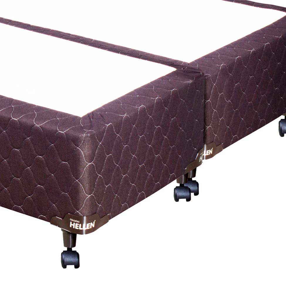 Base para Cama Box Queen Confort Plus Café