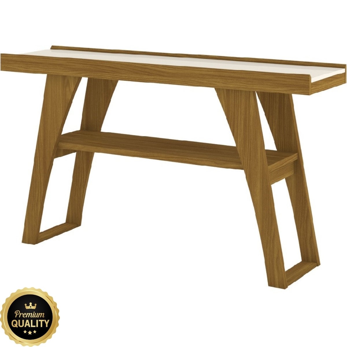 Aparador Buffet 1 Prateleira Menphis Nature / Off White