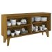 Aparador Buffet 4 Portas Quartzo Nature / Off White