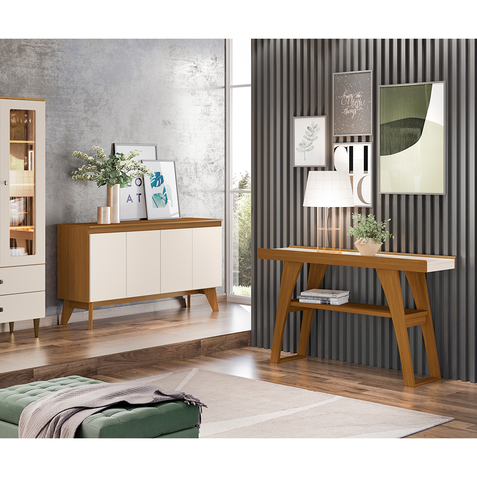 Aparador Joyce Nature e Off White