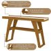 Aparador Para Sala 136 cm Menphis Off White Nature Henn