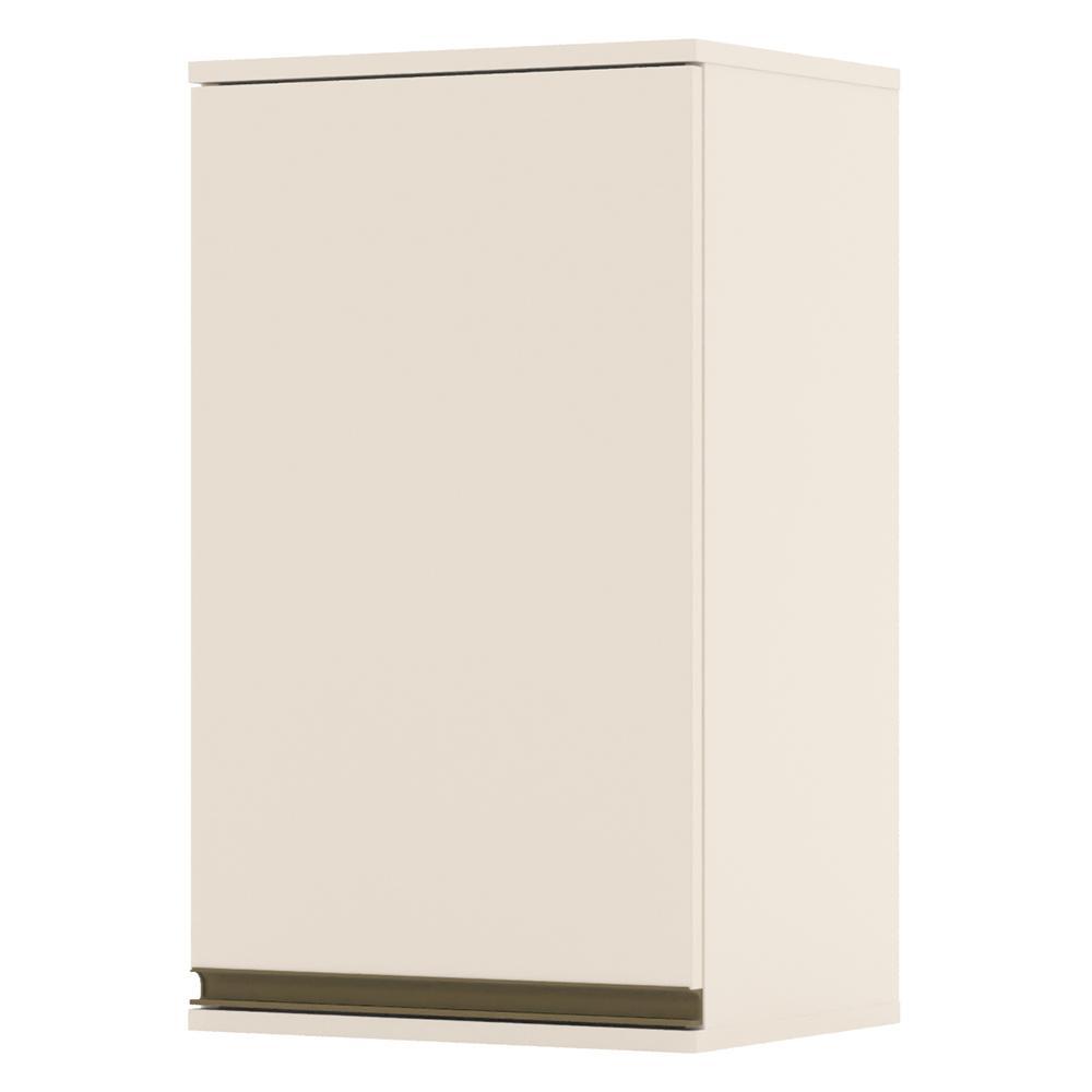 Armário Aéreo 1 Porta 40cm Connect Off White - Móveis Henn