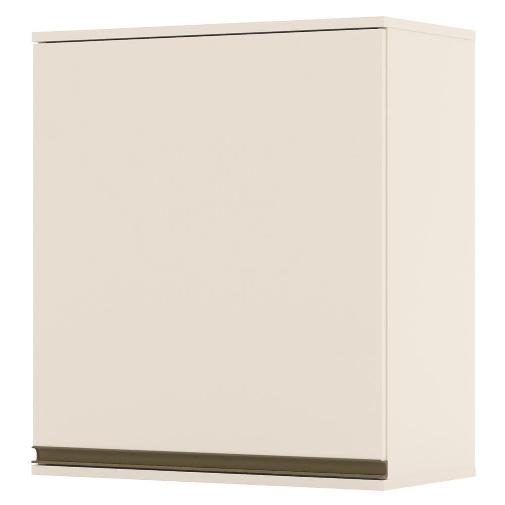 Armário Aéreo 1 Porta 60cm Connect Off White - Móveis Henn