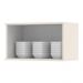Armário Aéreo 1 Porta Basculante 60cm Connect Off White - Móveis Henn