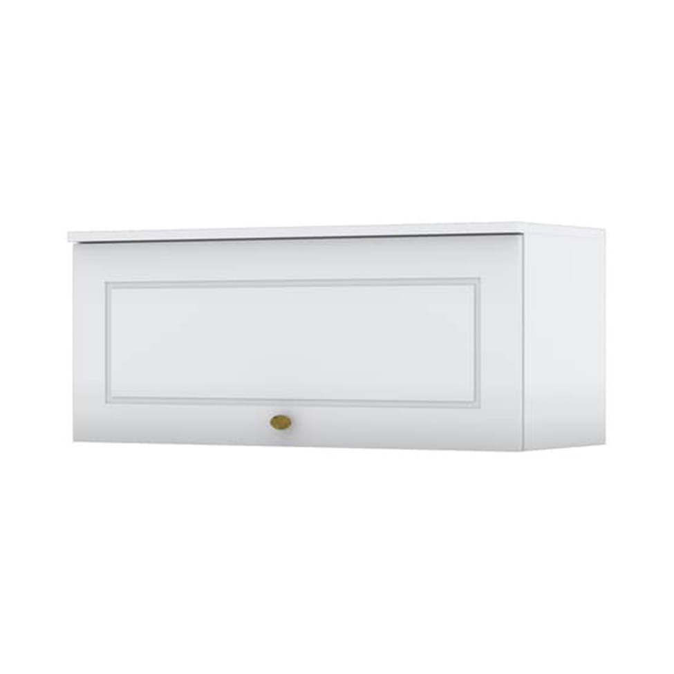 Armário Aéreo Nova York 1 Porta Branco 80 cm