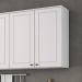 Armário Aéreo Nova York 2 Portas Branco