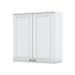 Armário Aéreo Nova York 2 Portas Branco