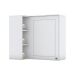Armário Aéreo de Canto Nova York 1 Porta Branco