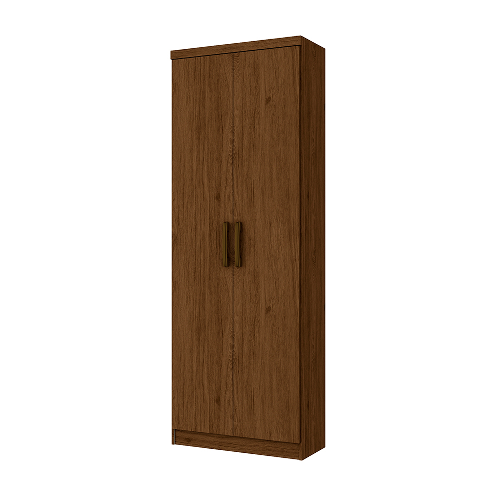 Armário Multiuso Leve 2 PT Castanho
