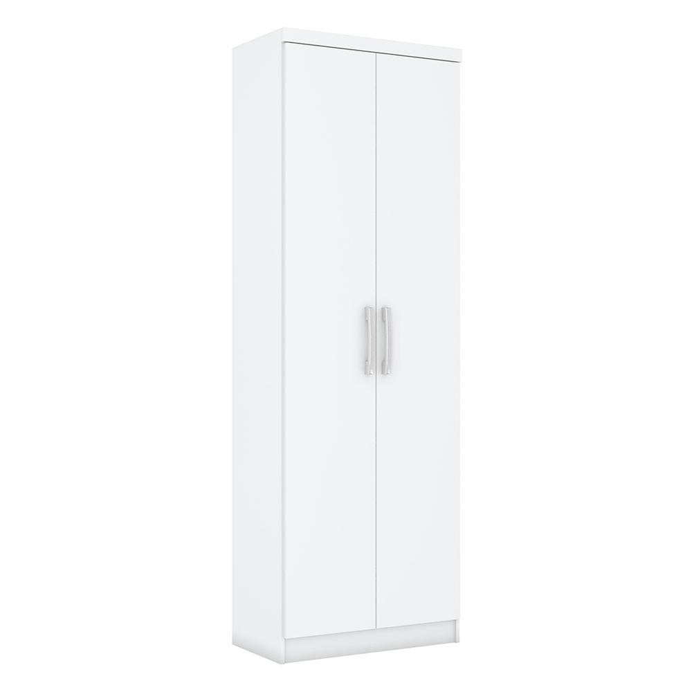 Armário Multiuso Margarida 2 Portas Branco - Móveis Henn