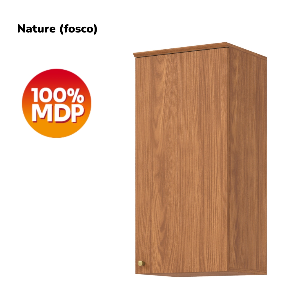 Armario Aereo 1 Porta 40 cm MDP Requinte C635 Nature Henn