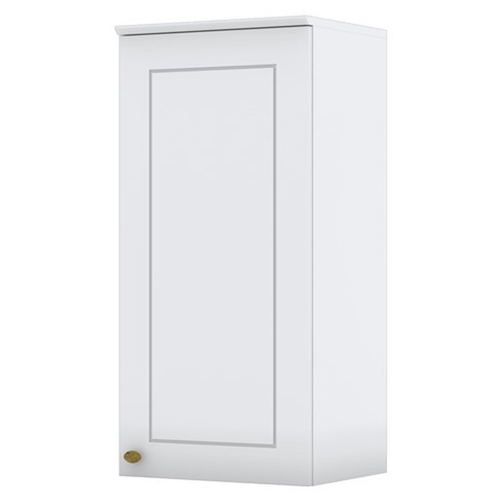Armario Aereo 1 Porta MDF 40 cm Americana C364 Branco Henn