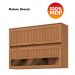 Armario Aereo 2 Portas 120 cm MDP Requinte C631 Nature Henn