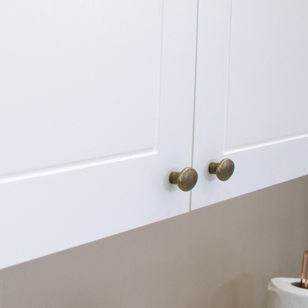 Armario Aereo 2 Portas MDF 80 cm Americana C356 Branco Henn