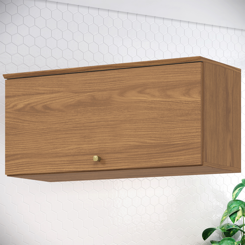 Armario Aereo Basculante 80 cm MDP Requinte C633 Nature Henn
