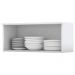 Armario Aereo Basculante MDF 80 cm Americana C354 Branco Henn