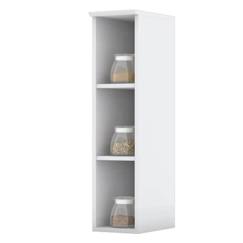 Armario Aereo Com Nicho MDF 20 cm Americana C360 Branco Henn