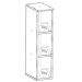 Armario Aereo Com Nicho MDF 20 cm Americana C360 Branco Henn
