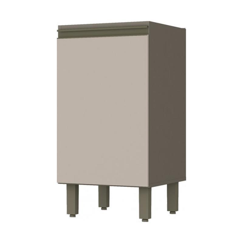 Balcão 1 Porta 35cm Connect Duna/Cristal - Móveis Henn