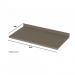 Balcão 2 Portas 80cm Duna/Cristal com Tampo Connect - Móveis Henn