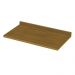 Balcão Forno de Embutir 80cm Americana Cinza com Tampo Nature - Móveis Henn