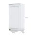 Balcão de Cozinha Nova York 1 Porta Branco 40 cm